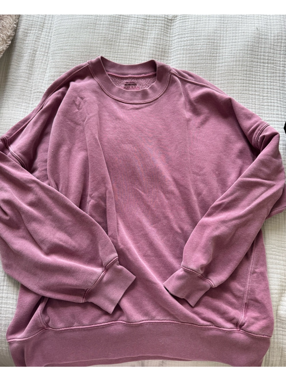 Abercrombie & Fitch Dusty Rose Crewneck Sweatshirt